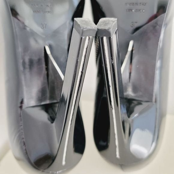 Ruthie Davis Patent Leather Stiletto Bootie - Picture 11 of 11